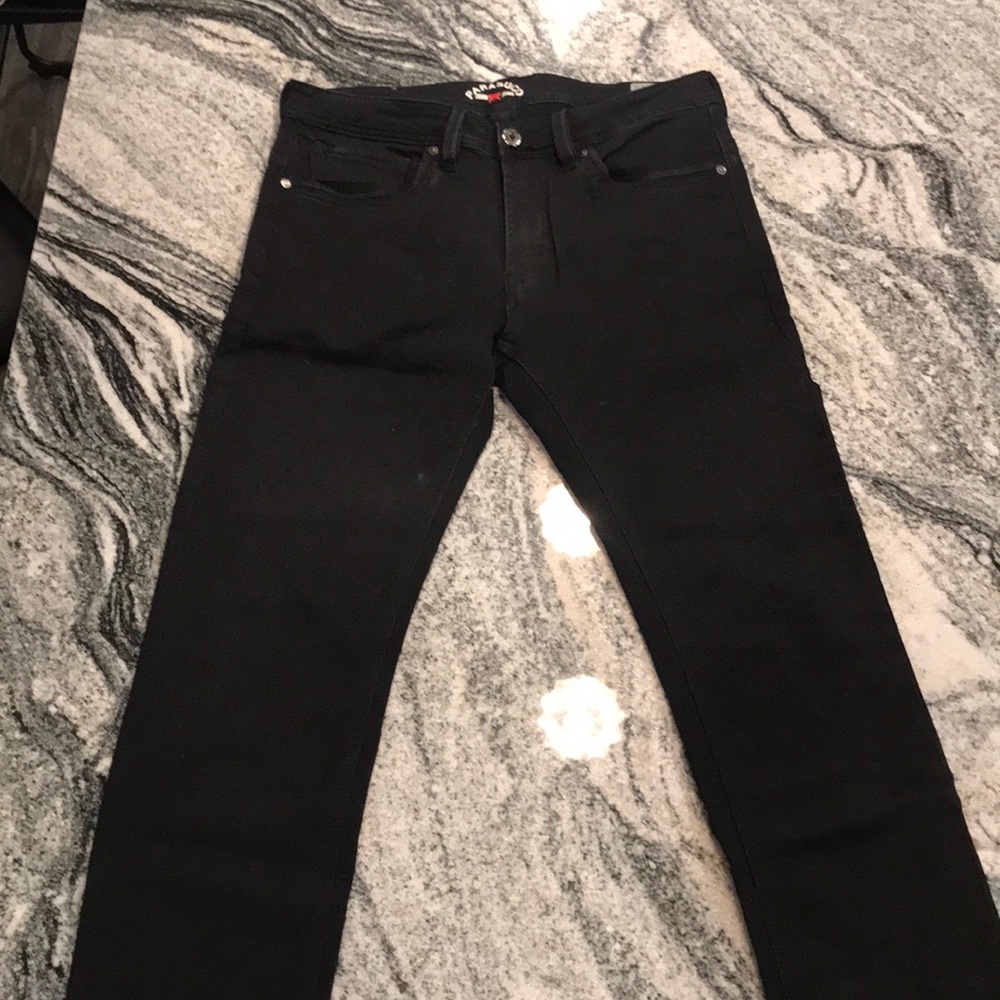 Mens parasuco black pants